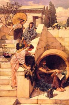 John William Waterhouse : Diogenes
